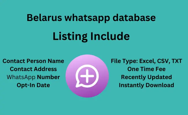 Belarus whatsapp database