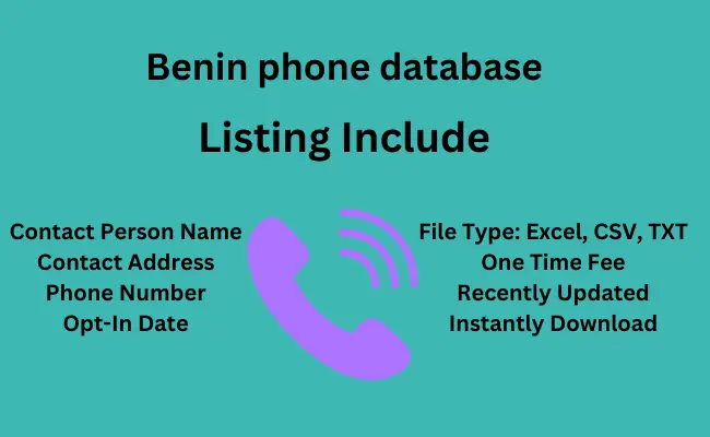 Benin phone database