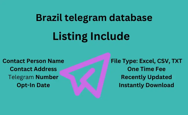 Brazil telegram database