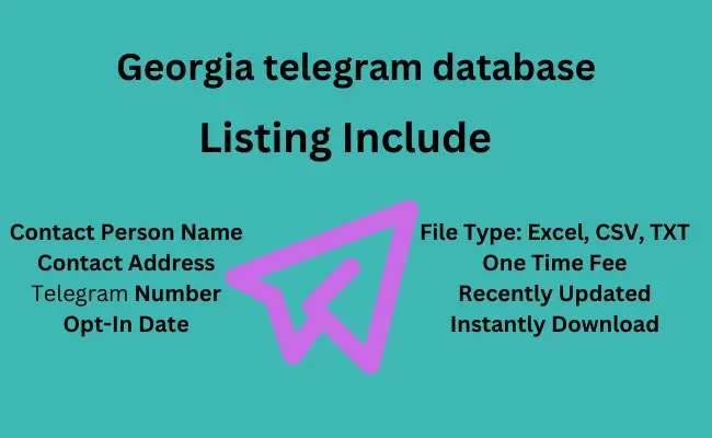 Georgia telegram database