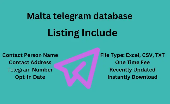 Malta telegram database