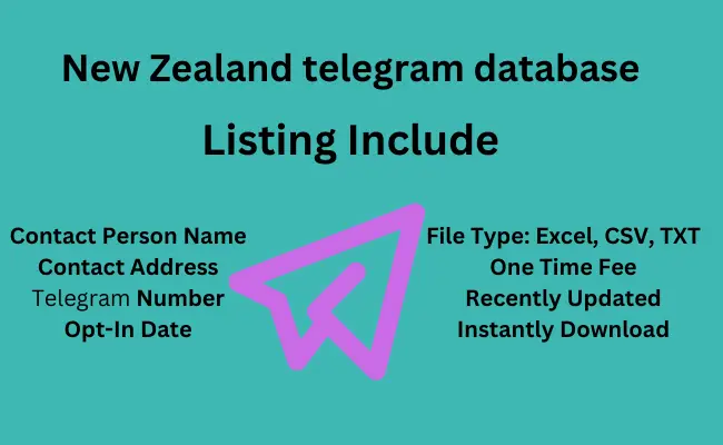 New Zealand telegram database