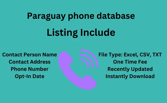 Paraguay phone database